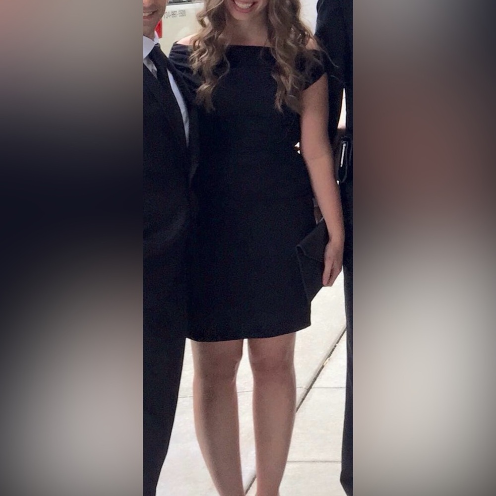 helmut lang little black dress